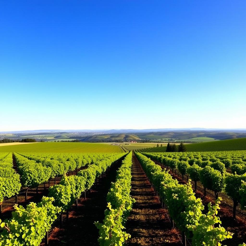 Vineyards at Jackson Family Wines in Sonoma County.