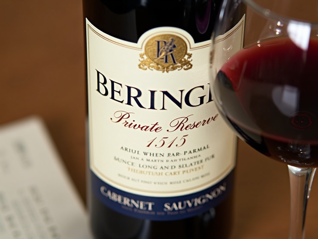 Beringer Private Reserve Cabernet Sauvignon bottle