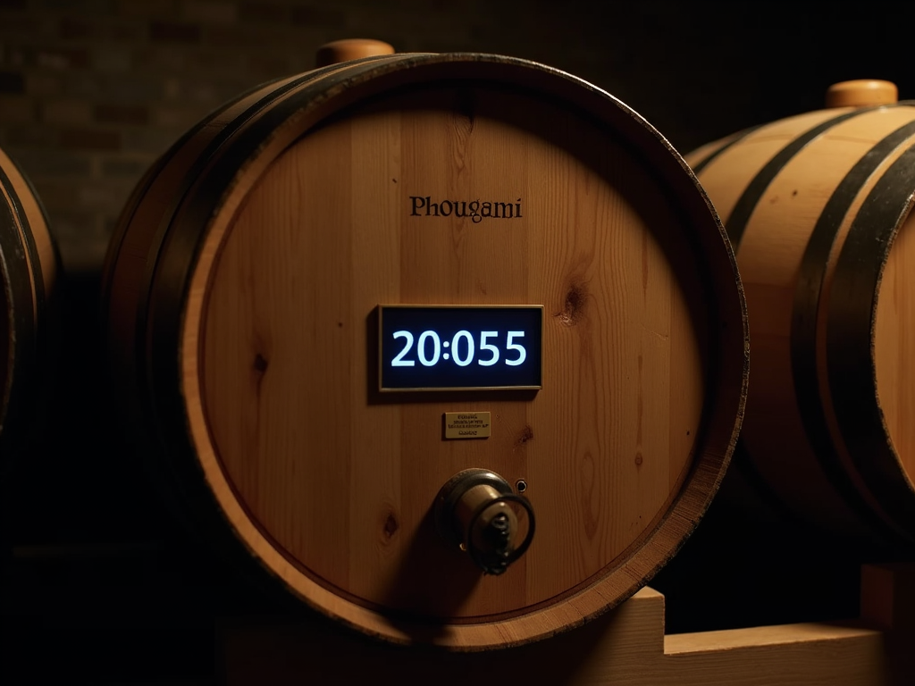 Smart barrel technology in winemaking