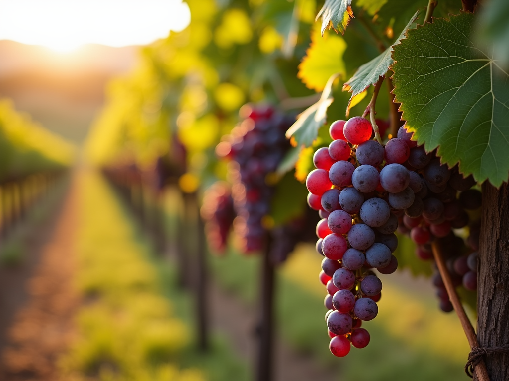 Cabernet Sauvignon grapes in Napa Valley