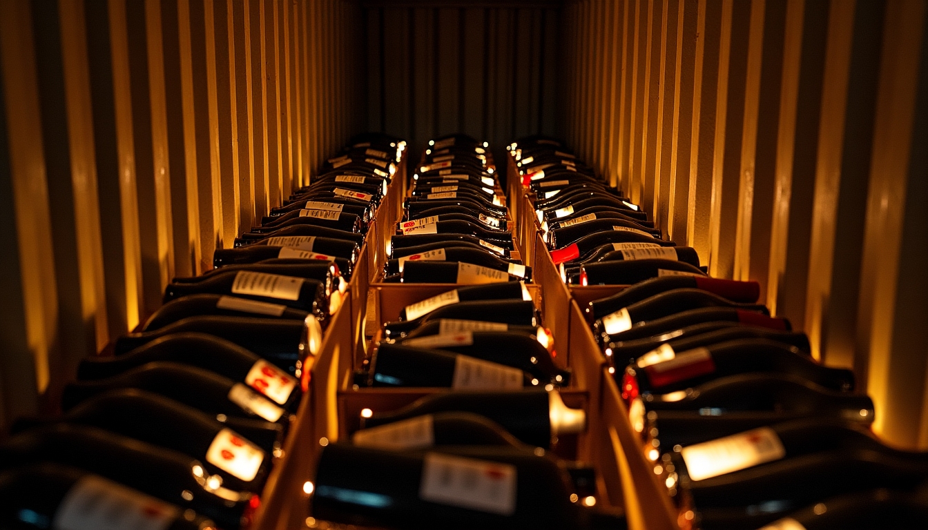 IoT sensors ensuring wine shipping quality