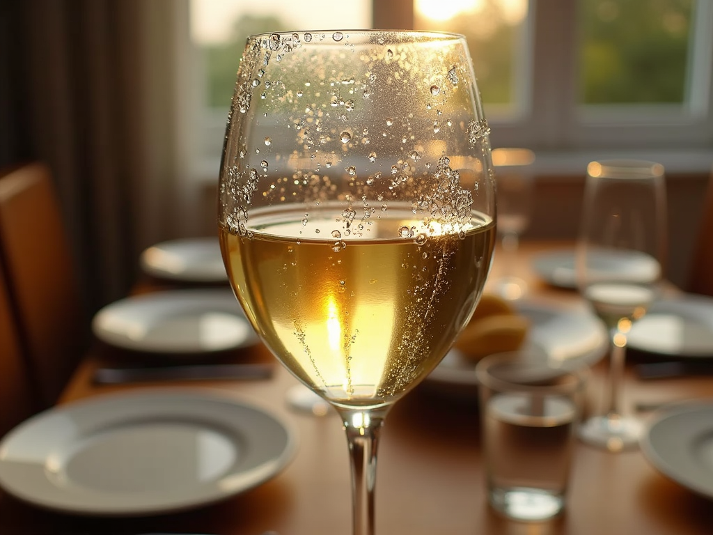 Glass of Kendall-Jackson Vintner's Reserve Chardonnay