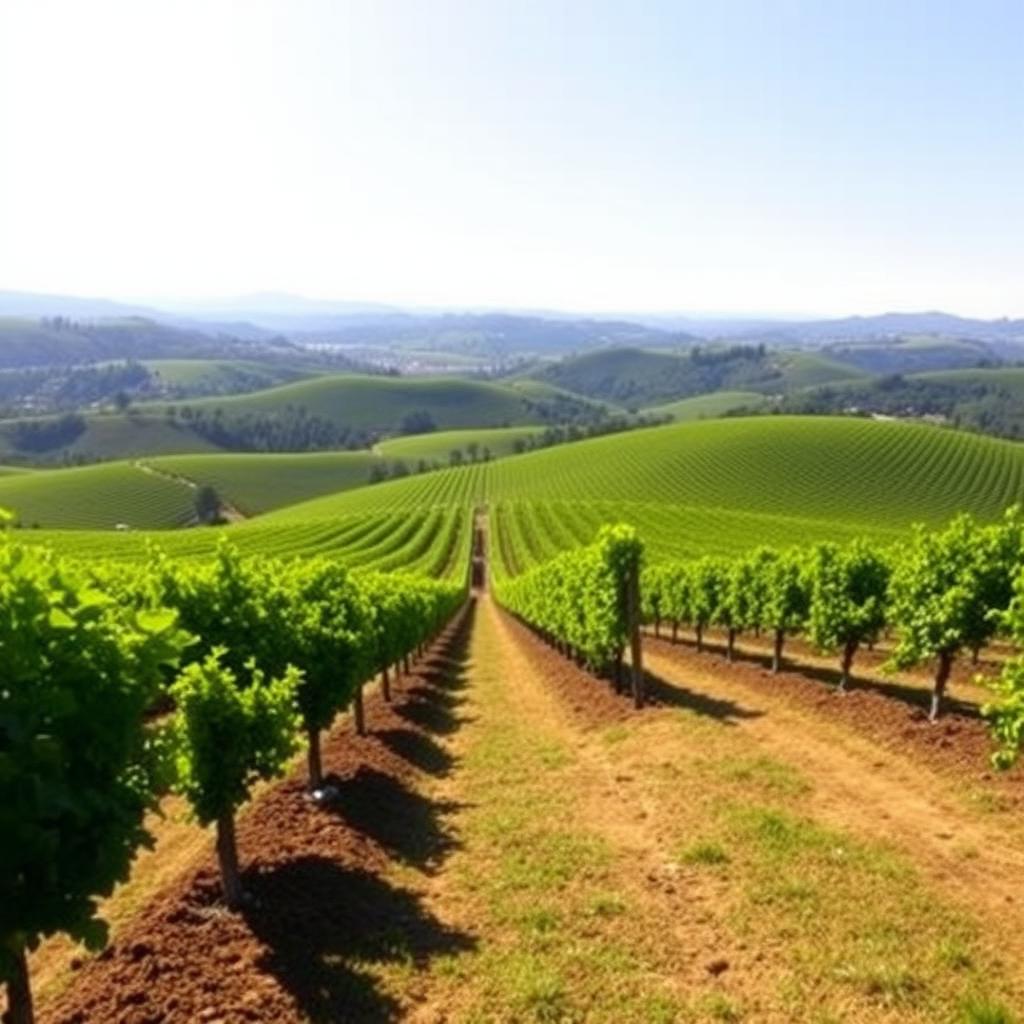 Kendall-Jackson vineyards in Sonoma County