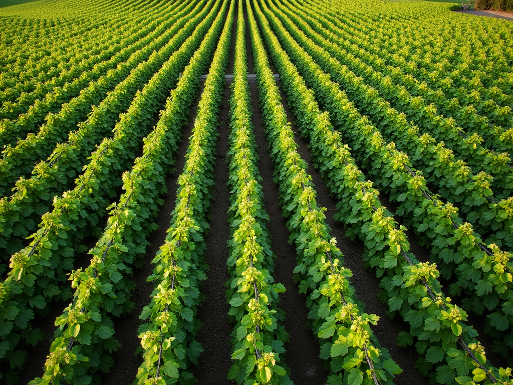 Vineyard with cover crops