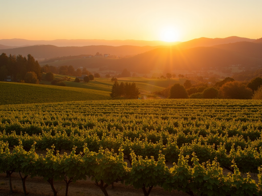 Vineyards at Beringer, Napa Valley.