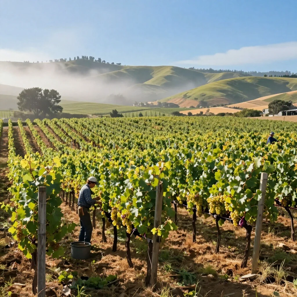 Vineyards of Jackson Family Wines in Sonoma County