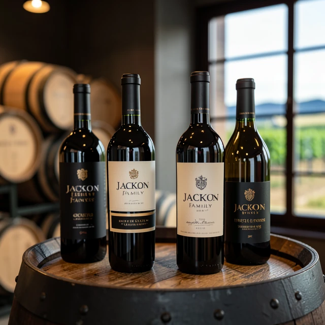 Special editions by Jackson Family Wines on display
