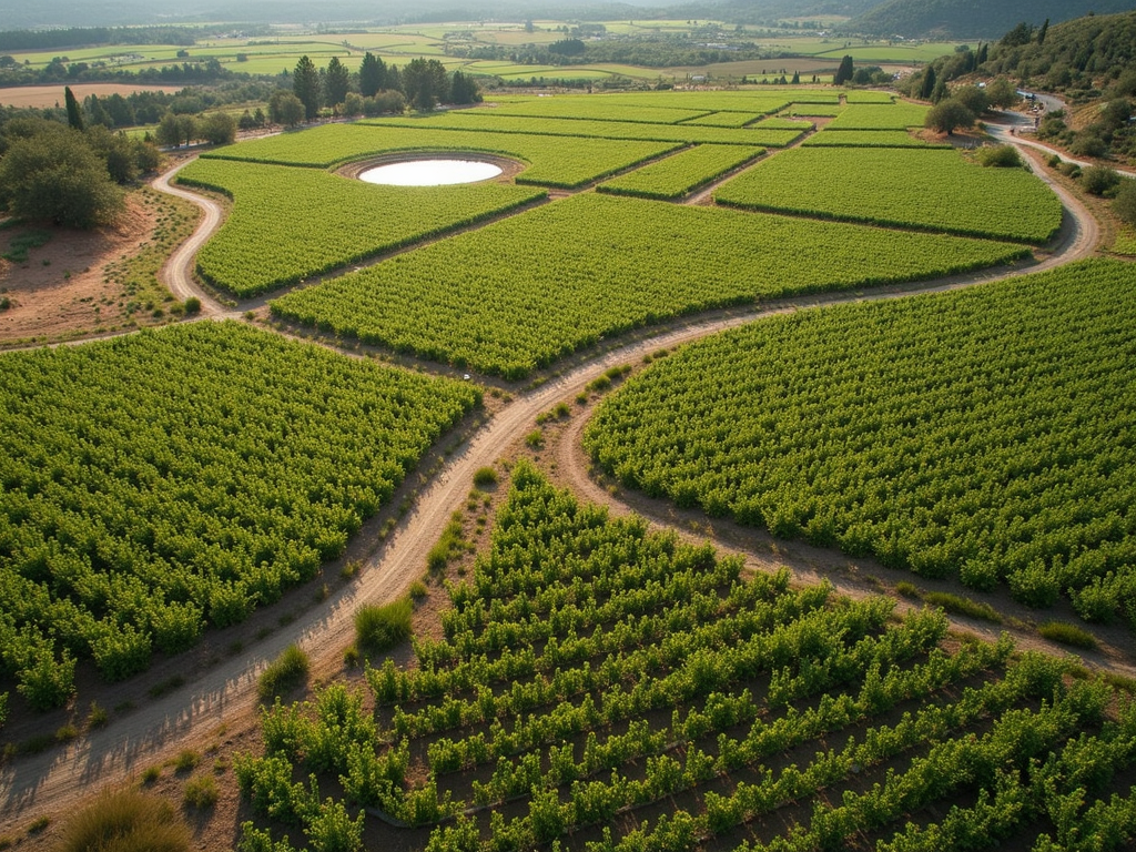 Jackson Family Wines vineyard with cover crops and wildlife habitat