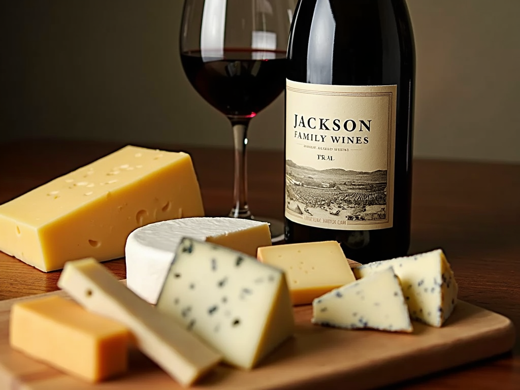 Wine and cheese pairing