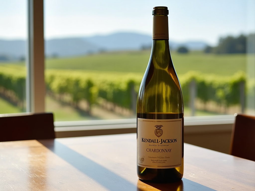 Bottle of sustainable wine from Jackson Family Wines