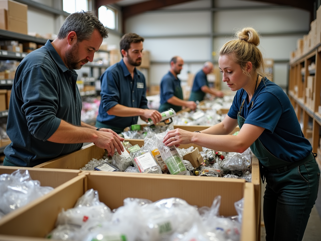 Recycling facility at Jackson Family Wines