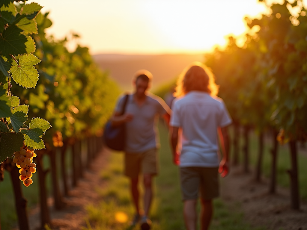 Guided vineyard tour at Jackson Family Wines