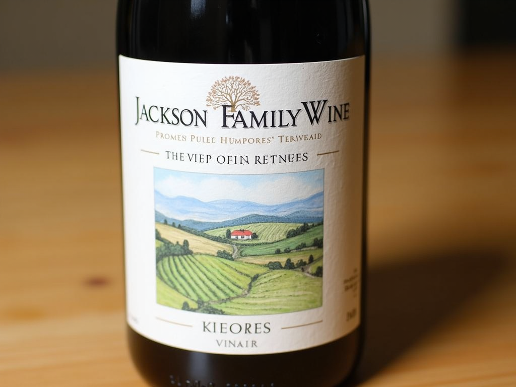 Jackson Family Wines bottle showcasing terroir.