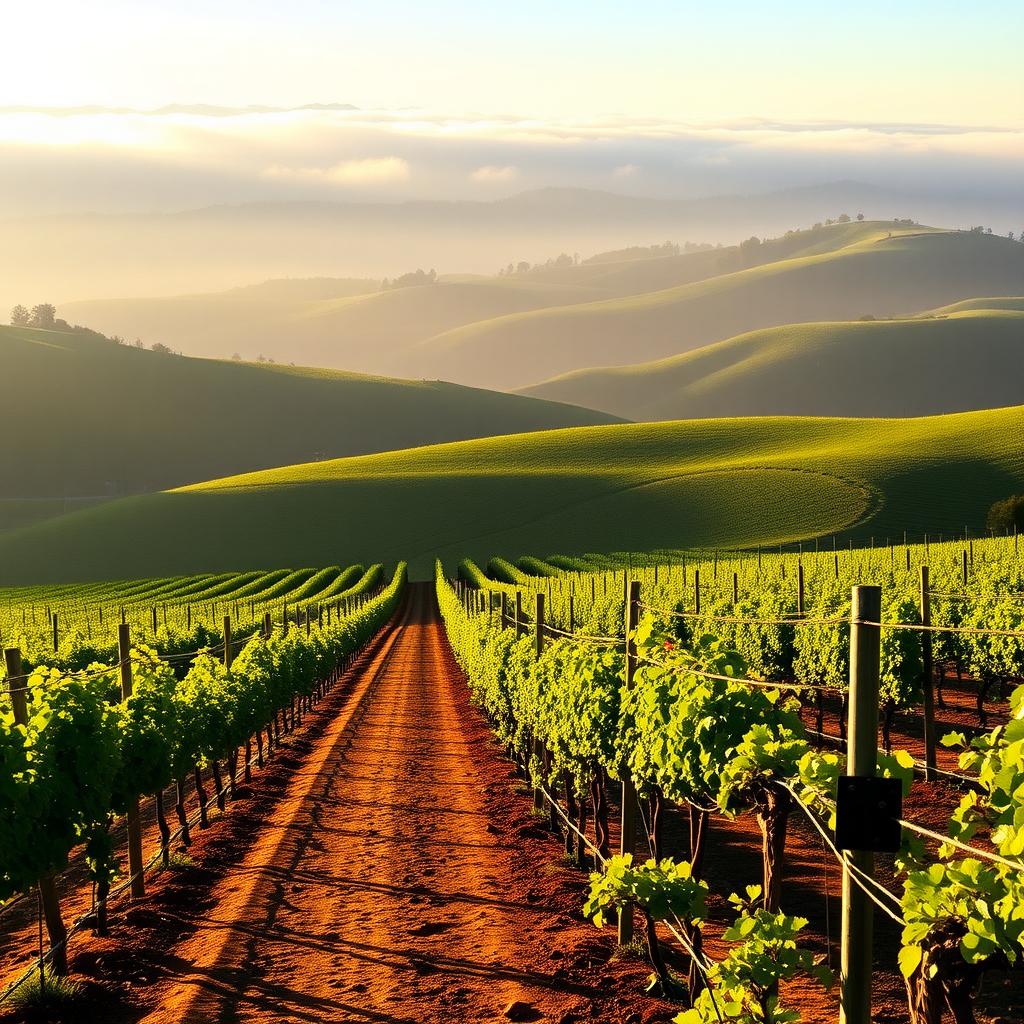 Cambria vineyards in Santa Maria Valley