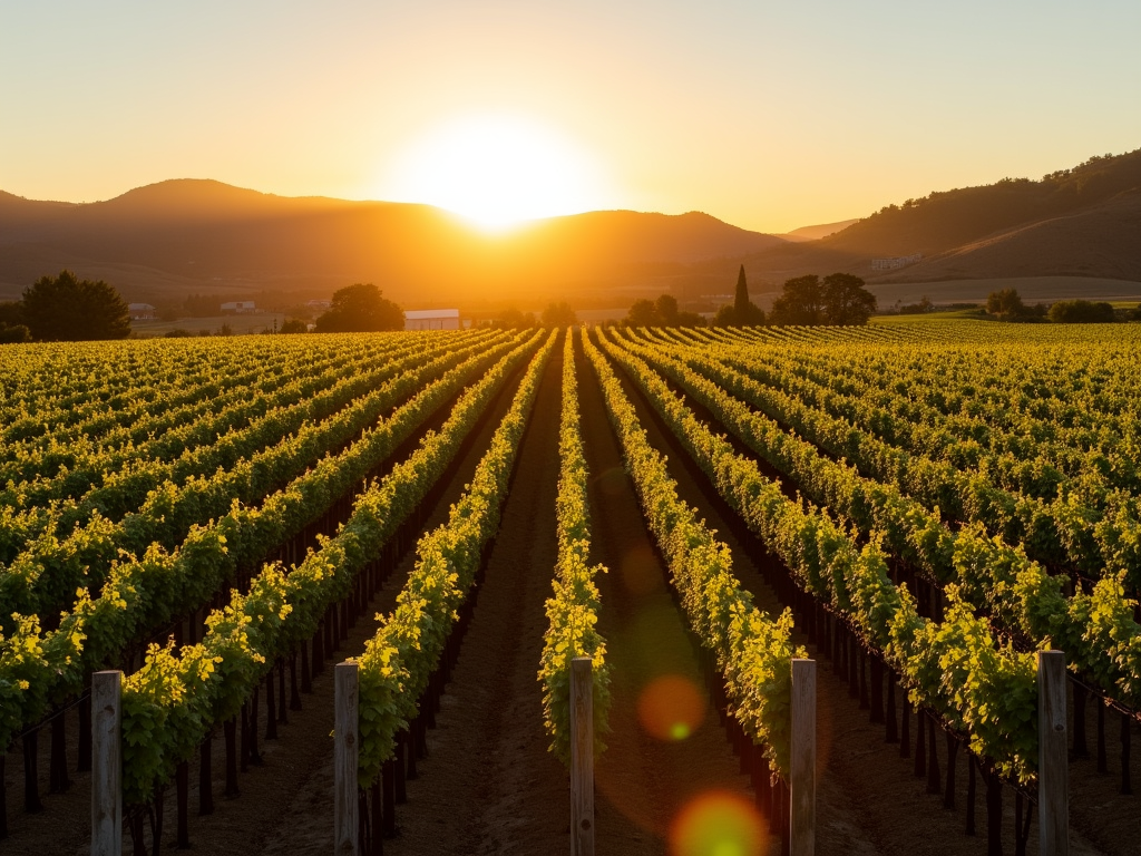 Vineyard in Sonoma County, California