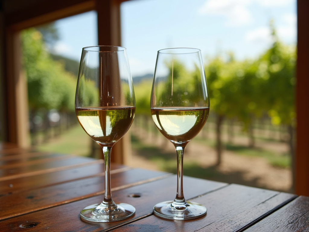 Kendall-Jackson Vintner’s Reserve Chardonnay in a wine glass