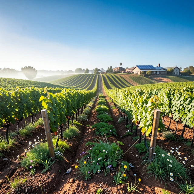 Regenerative farming at Jackson Family Wines vineyards in California