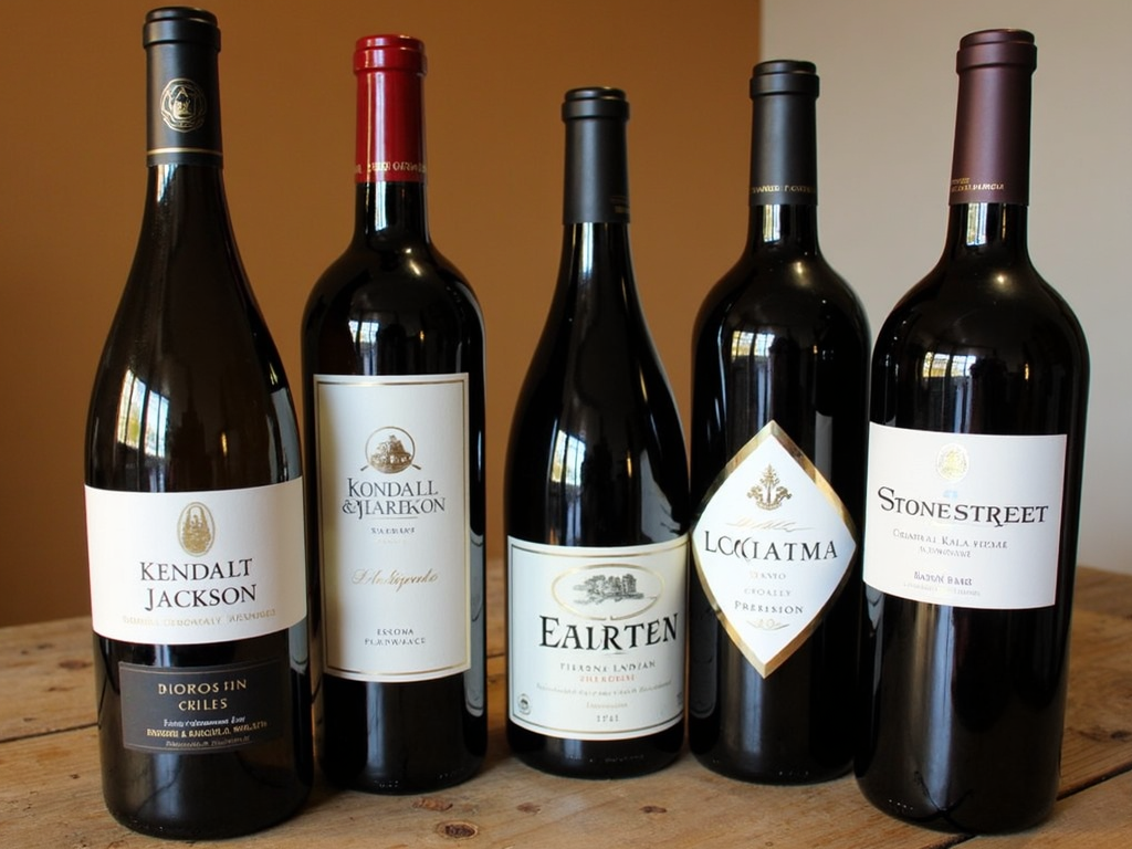 Selection of Jackson Family Wines bottles