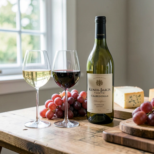 Home wine tasting setup with beginner-friendly wines and snacks