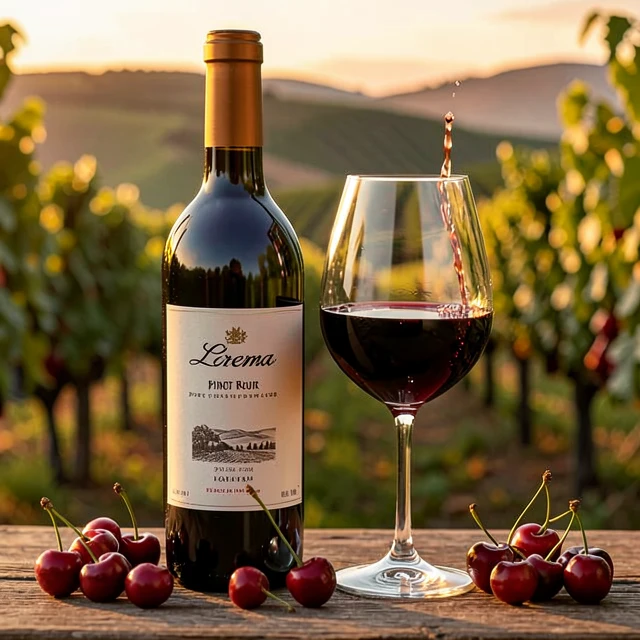 Bottle and glass of approachable Pinot Noir from Jackson Family Wines