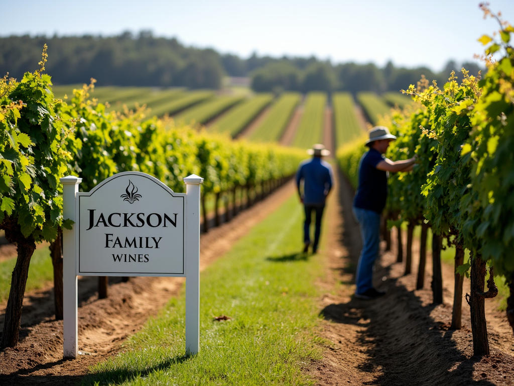 Jackson Family Wines vineyard view