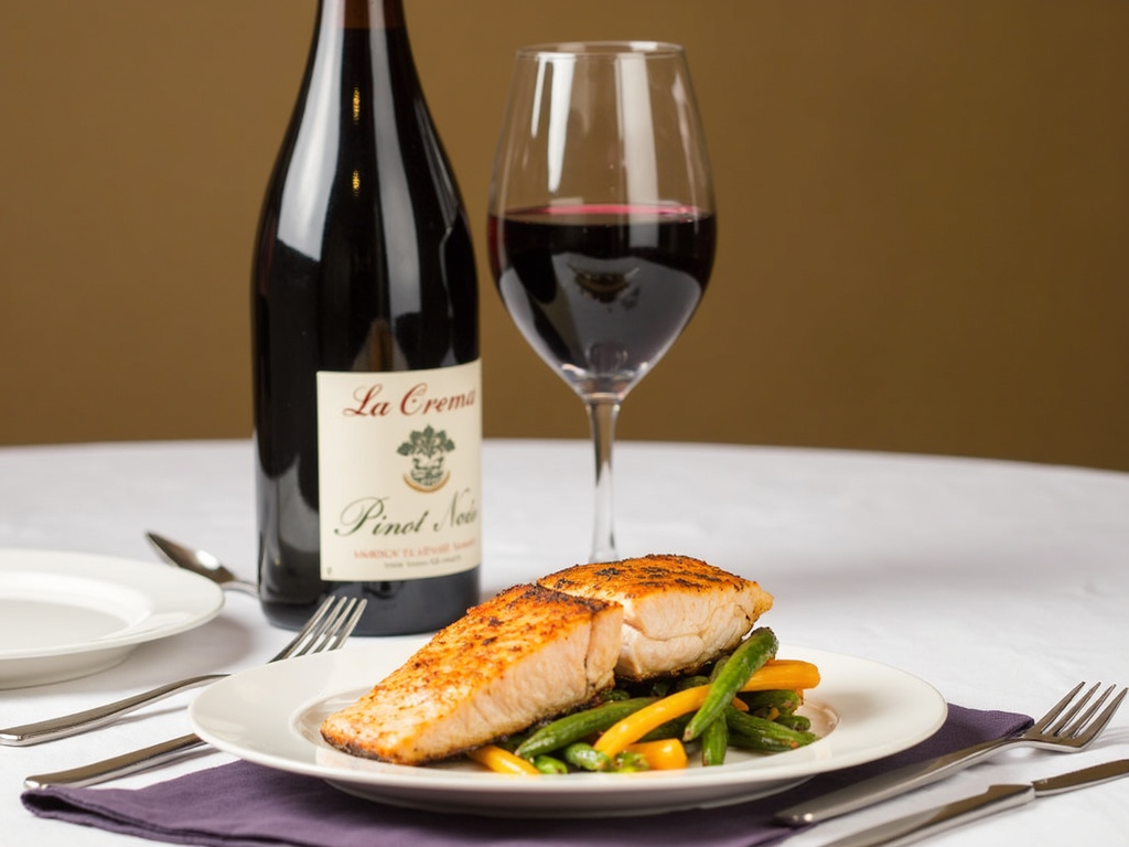 Wine and food pairing with La Crema Pinot Noir