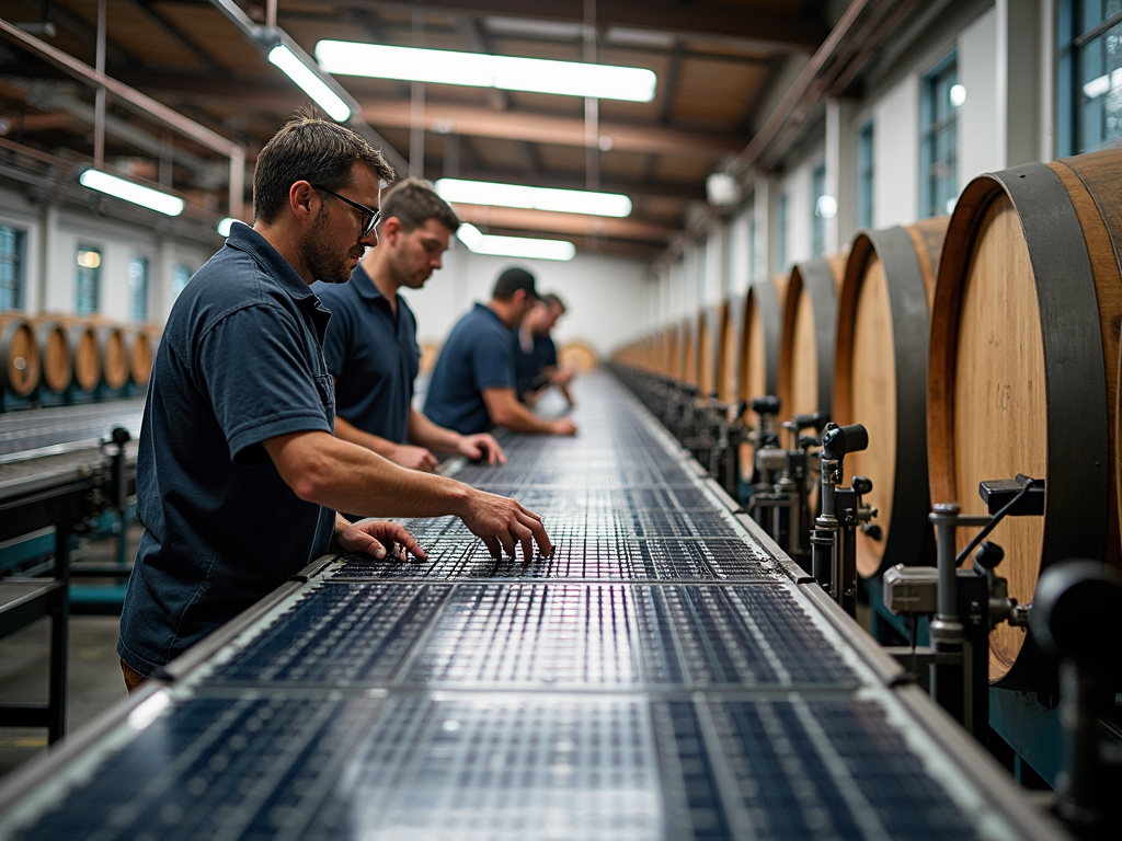 Solar-powered wine production at Jackson Family Wines