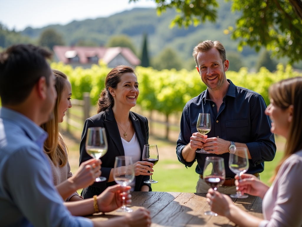 Wine tasting event at Beringer Vineyards