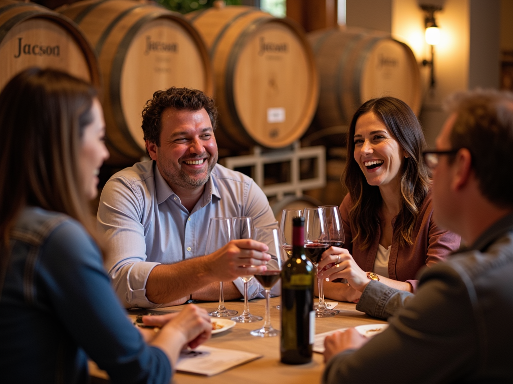 Wine tasting event at Jackson Family Wines