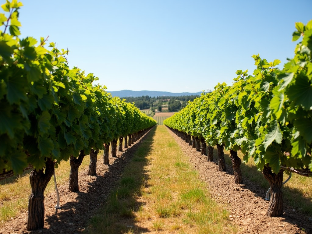 Scenic view of a Jackson Family Wines vineyard.