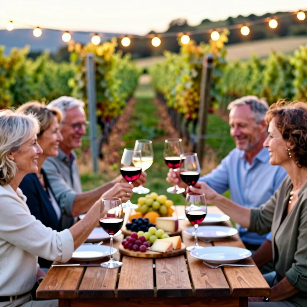 Jackson Family Wines club members enjoying an exclusive tasting event