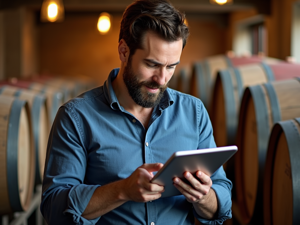 Winemaker using AI technology