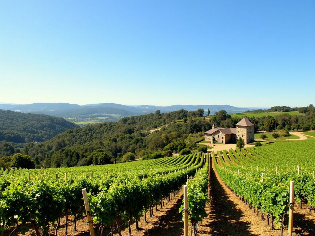 Beringer Vineyards landscape