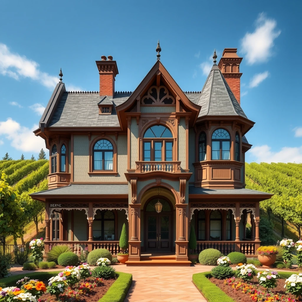 Historic Rhine House at Beringer Vineyards