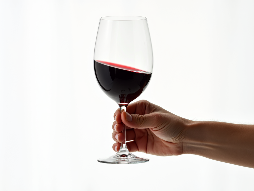 Examining the color of wine