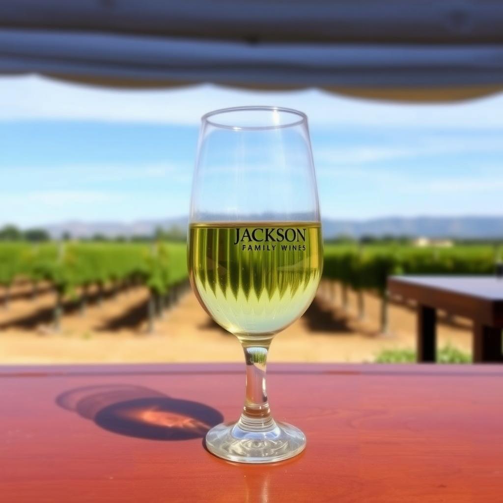 Chardonnay from Jackson Family Wines, reflecting its terroir.