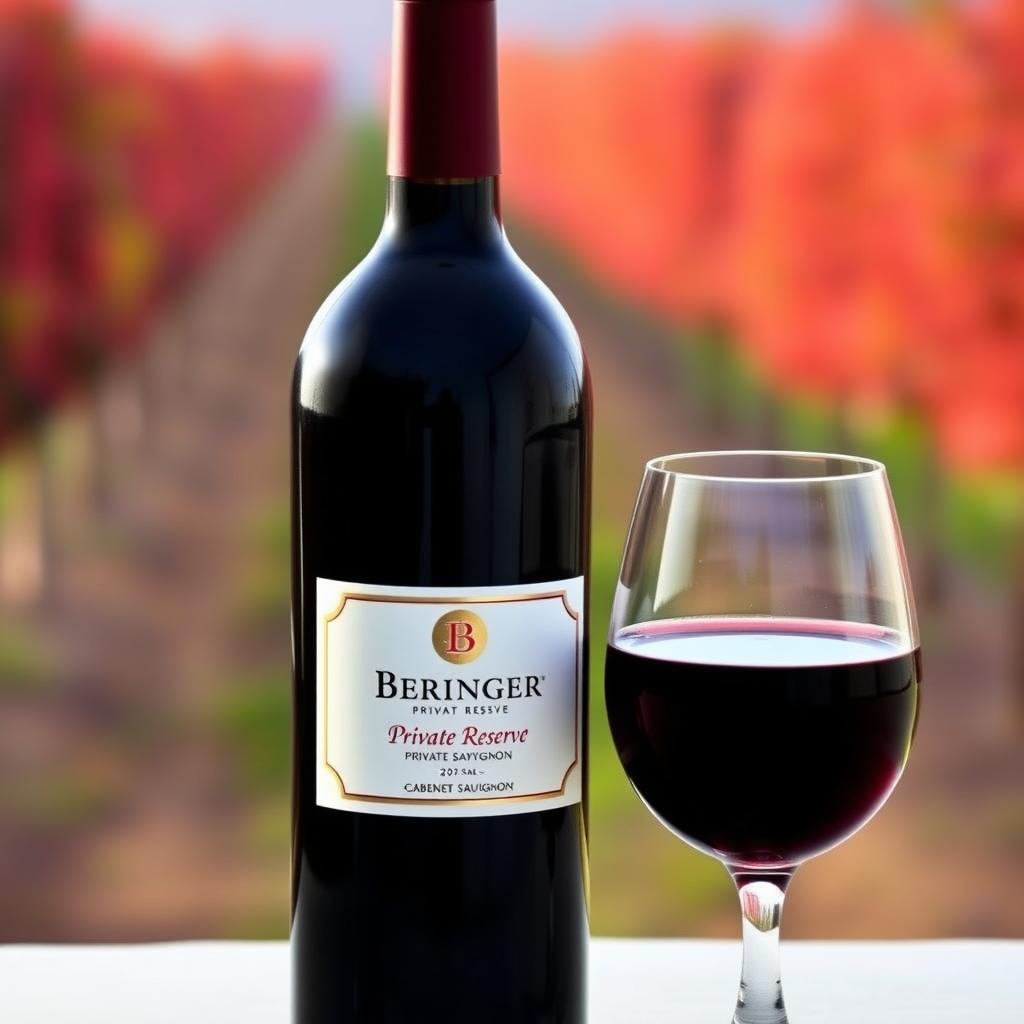 Beringer Private Reserve Cabernet Sauvignon bottle
