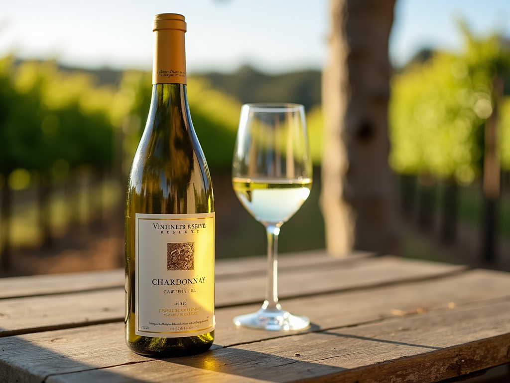 Vintner’s Reserve Chardonnay bottle by Jackson Family Wines