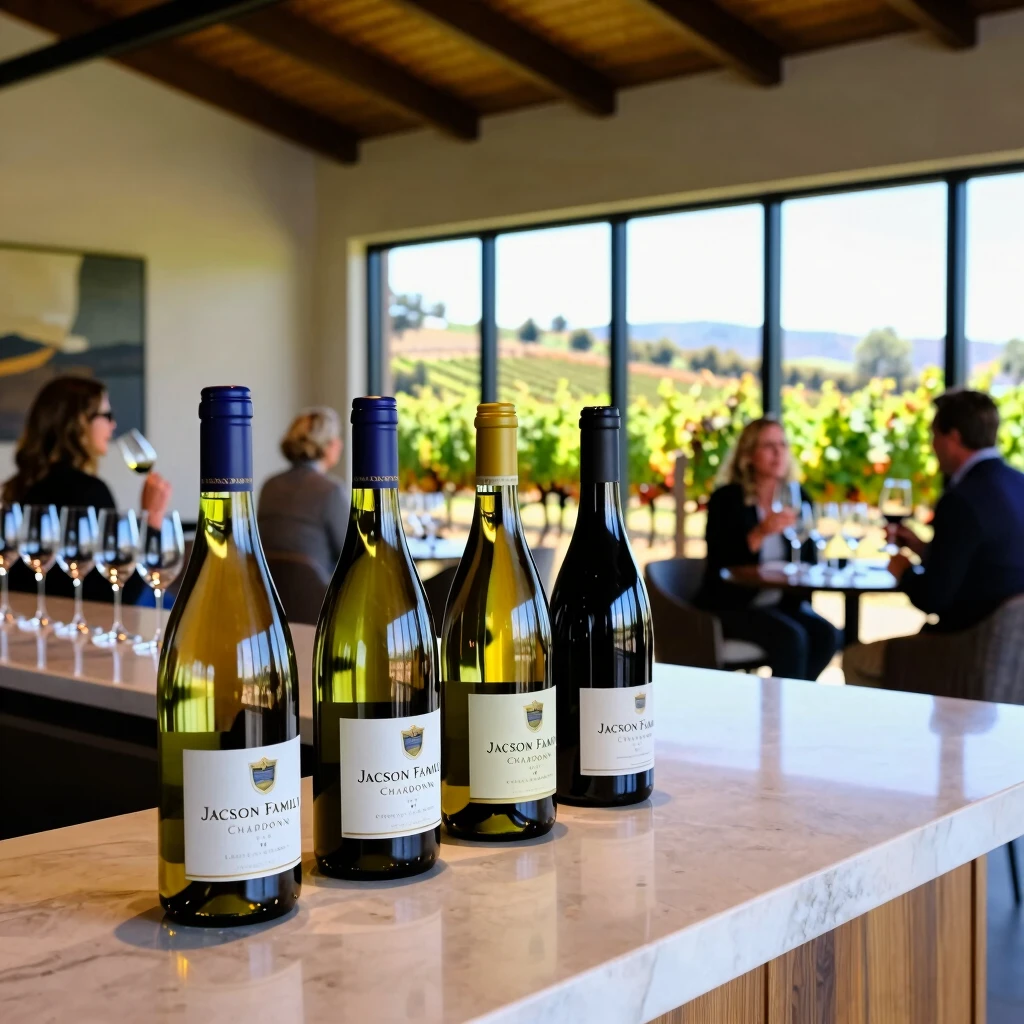 Jackson Family Wines Chardonnay tasting room