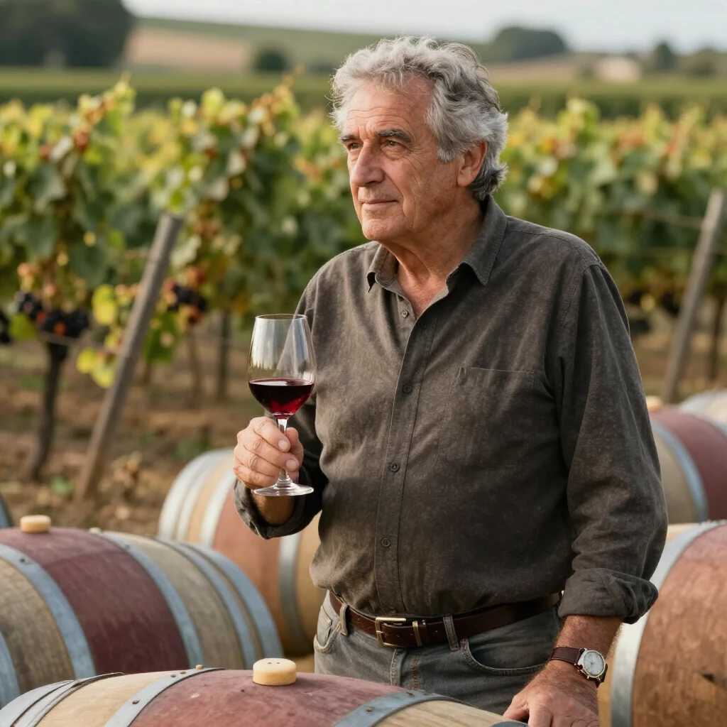 Pierre Seillan, vigneron at Vérité winery