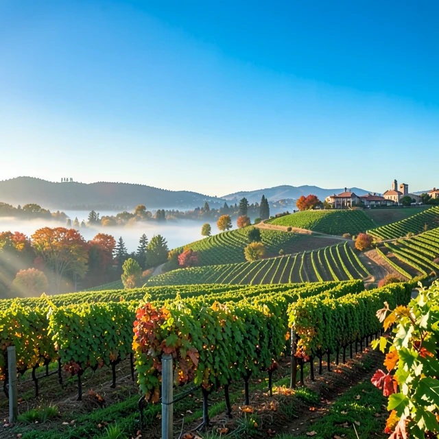 Beautiful Napa Valley vineyards showcasing the evolution of winemaking