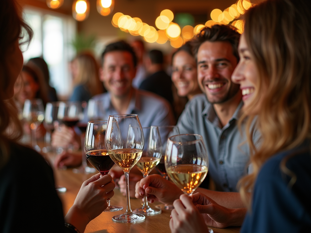 Wine tasting event featuring Beringer wines