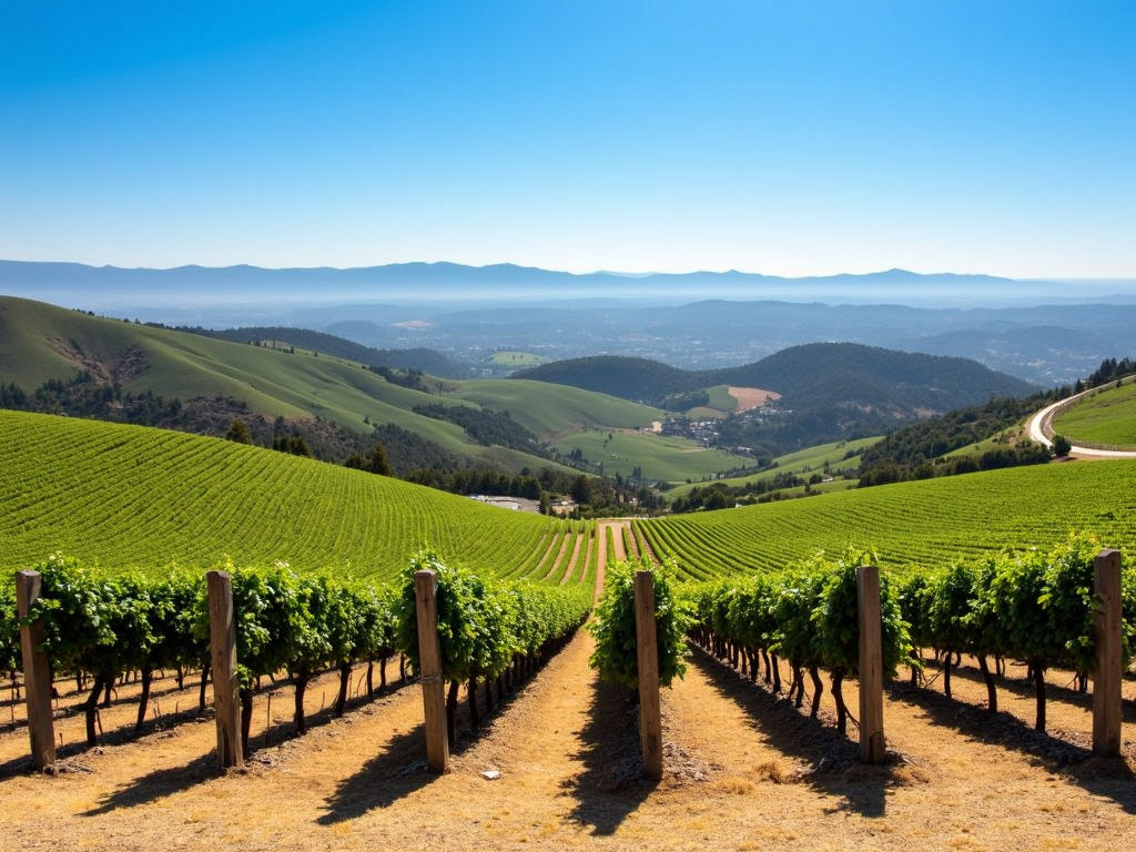 Beringer vineyards in Napa Valley