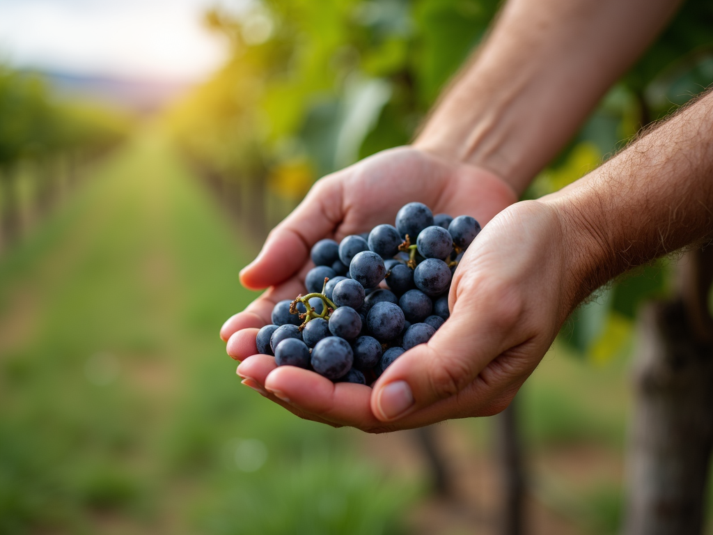 Grape harvesting at Jackson Family Wines