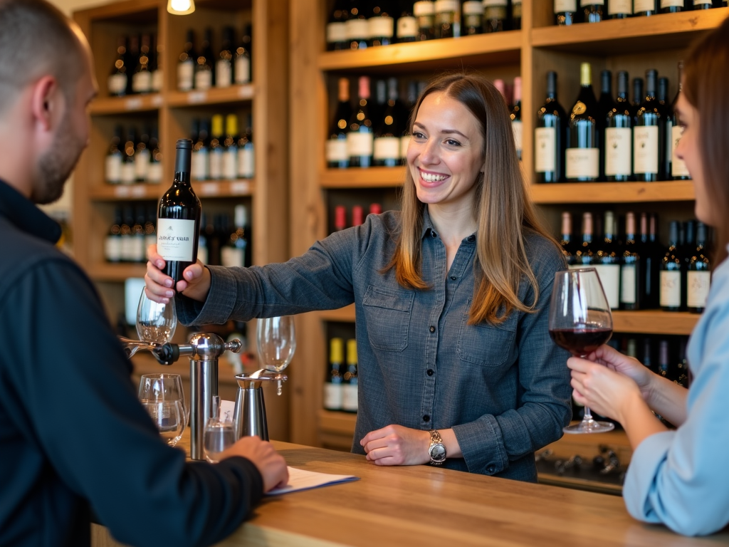 Local wine shop with Jackson Family Wines