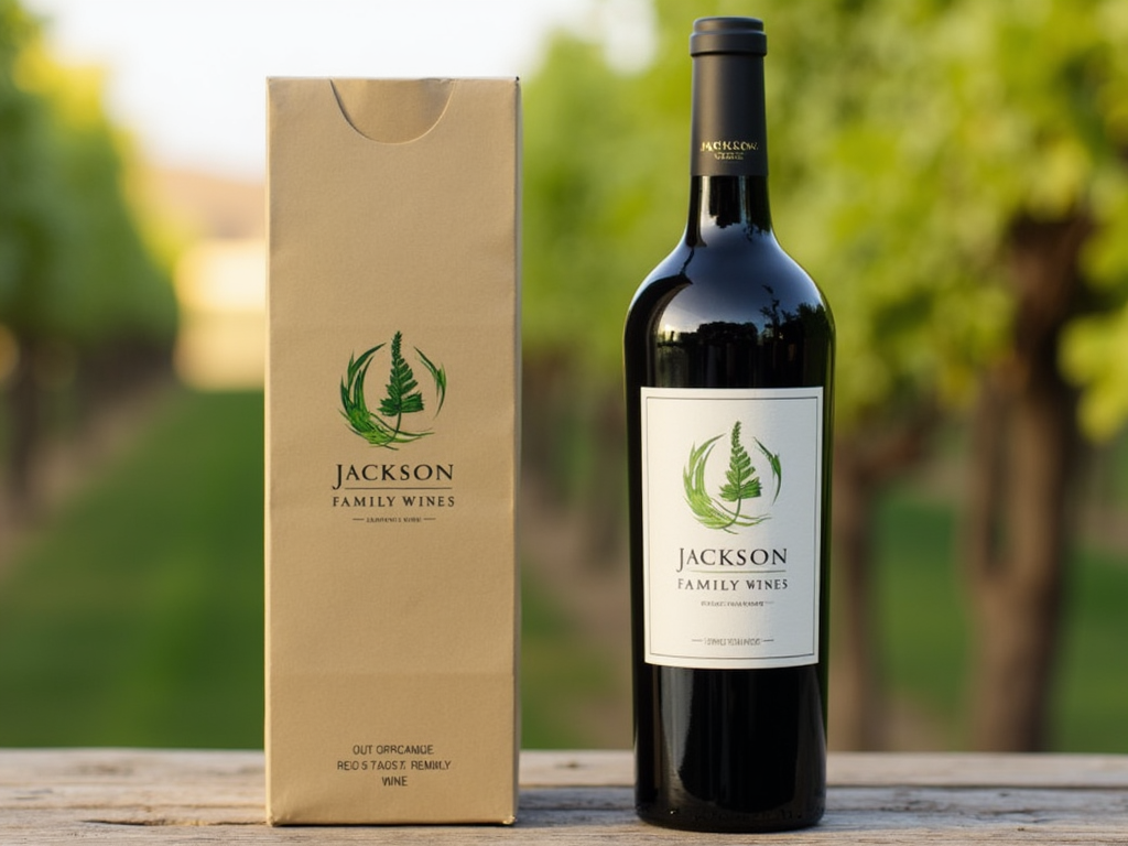Eco-friendly packaging at Jackson Family Wines