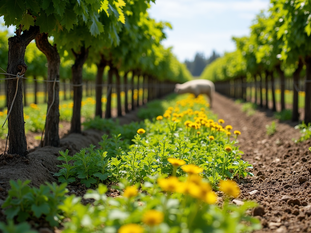 Organic farming practices at Jackson Family Wines