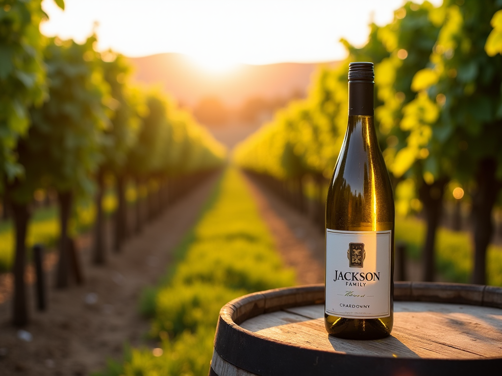 Jackson Family Wines vineyard with Chardonnay
