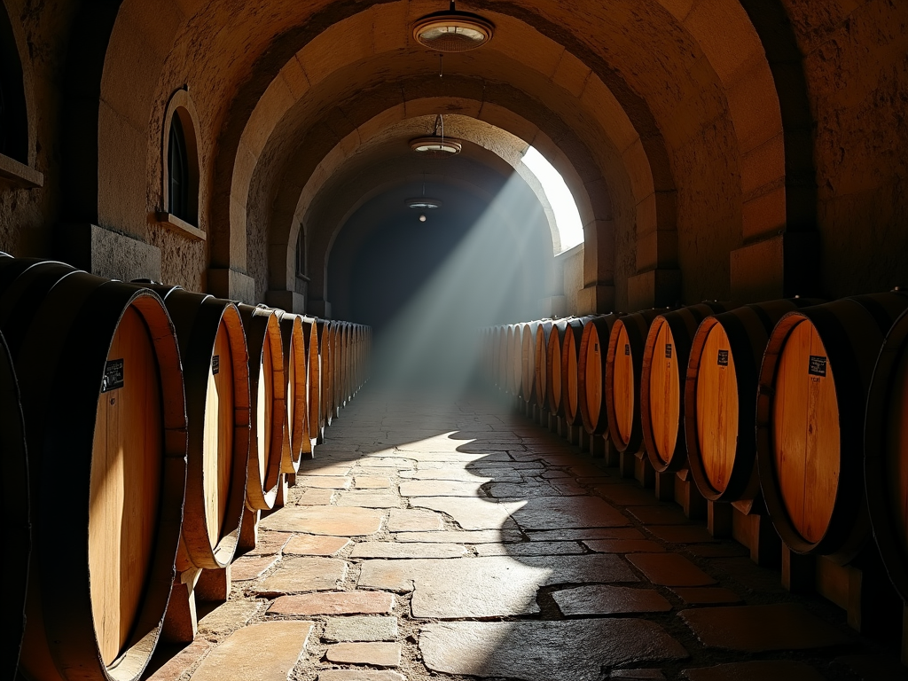 Rioja wine cellar, Spain