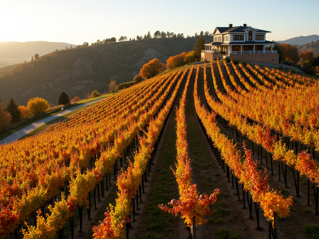 Fall vineyards at Penner-Ash